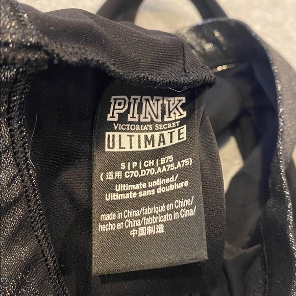 Like New Pink Victoria Secret Ultimate Sports Bra - Picture 3 of 8